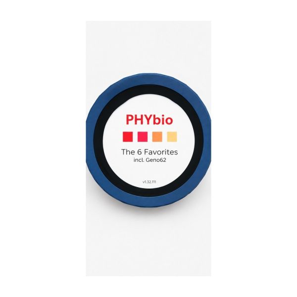 PHYbio Audio Player – Startbildschirm